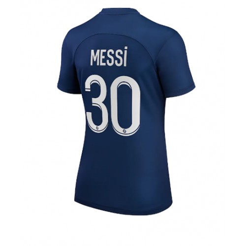 Dres Paris Saint-Germain Lionel Messi #30 Domaci za Žensko 2022-23 Kratak Rukav